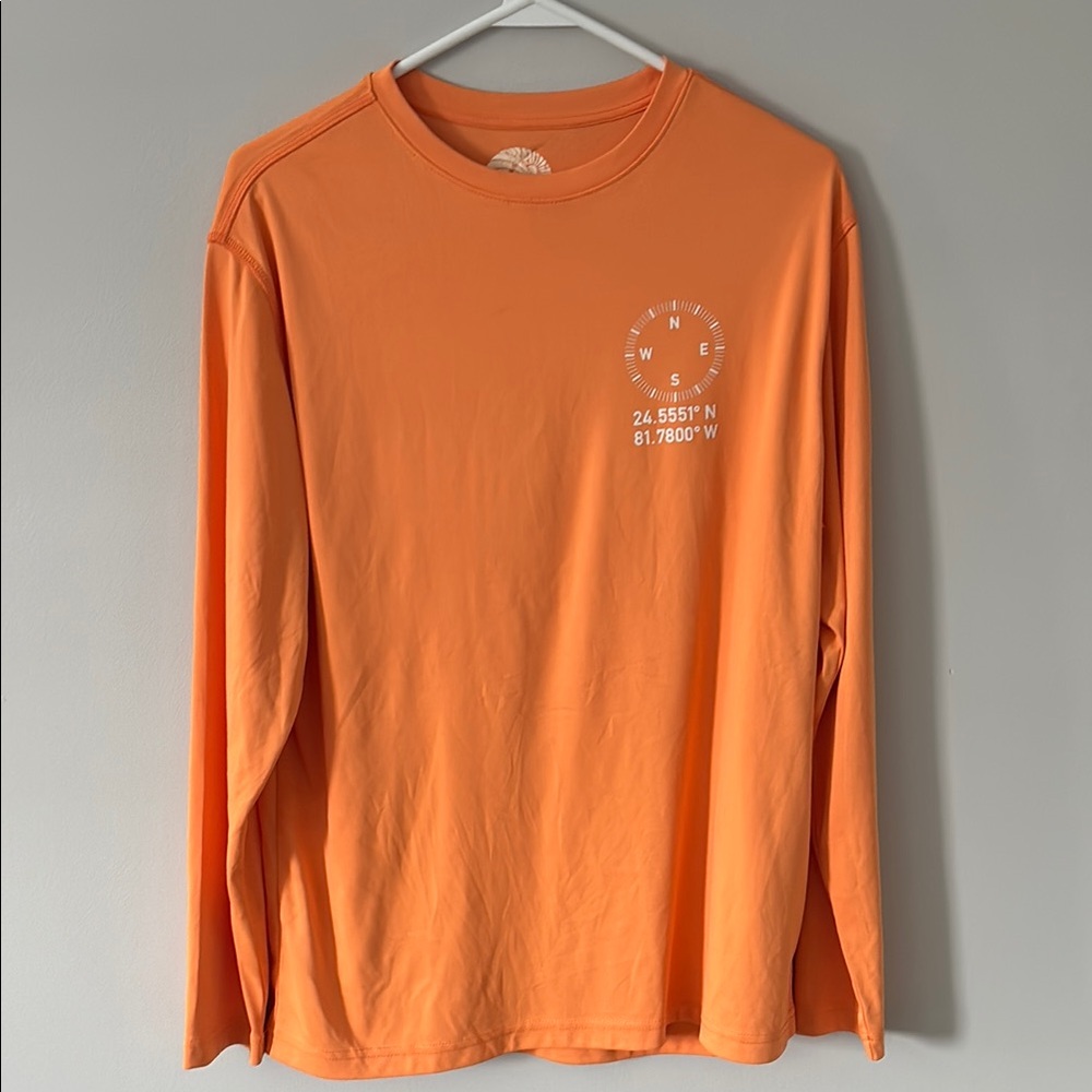 Orange Long Sleeve Shirt